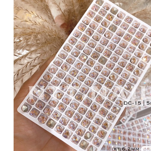 [phụ kiện nail chính hãng] Đá khối cao cấp siêu sáng