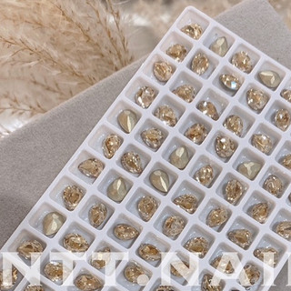 [phụ kiện nail chính hãng] Đá khối cao cấp màu trà