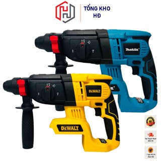  Thân Máy Khoan Bê Tông Pin 3 Chức Năng DW và MKT - Chân Pin Phổ Thông - Động Cơ Không Chổi Than - Chuyên Công Trình 