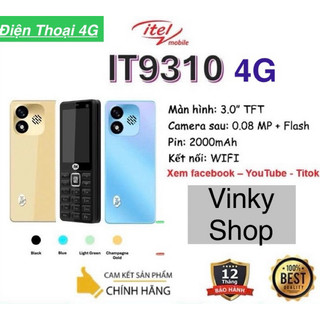 Điện thoại 4g itel it9310 4g - wifi - facebook - youtube, - bảo hành 12 tháng