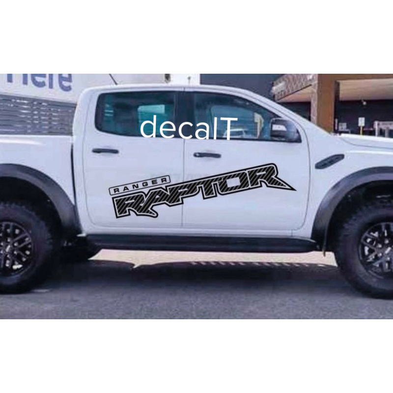 Tem Dán Sườn Xe Ranger Raptor