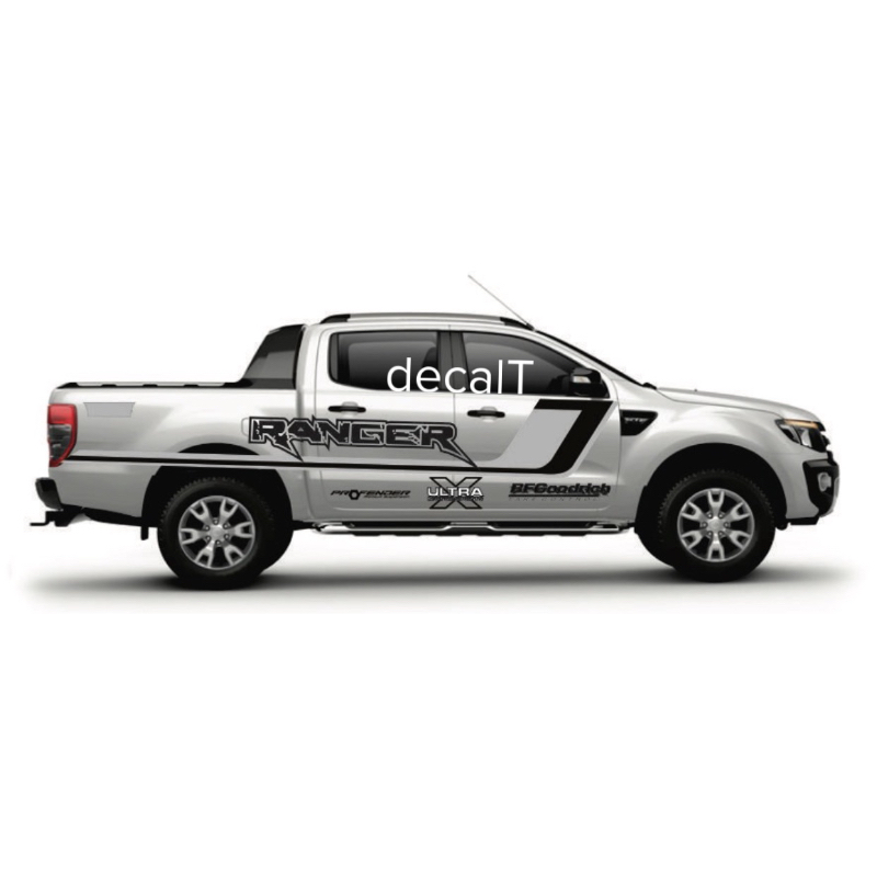 Tem Dán Sườn Xe Ford Ranger. Tem Dán Sườn Xe Ranger