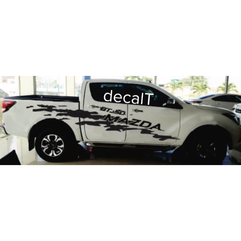 Tem Dán Sườn Xe Bán Tải Mazda. Tem Dán Sườn Xe Bán Tải BT50