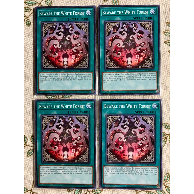 [LiLy_Yugioh] Lá bài INFO-AE059 Beware the White Forest (N)