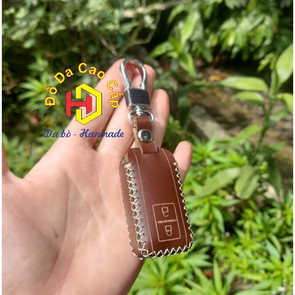 Bao da chìa khóa Suzuki Ertiga, Swift, XL7, Fronx kèm móc khóa