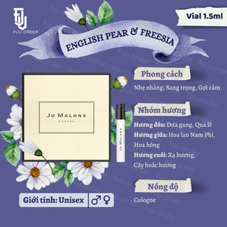 Vial/ Mẫu thử nước hoa Jo Malone - 1.5ml