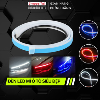 Bộ 2 Dây Đèn Led Mí Ô Tô Tích Hợp Xi Nhan Nháy Đuổi 30cm 45cm 60cm Silicon Chống Nước - TH OFFICIAL