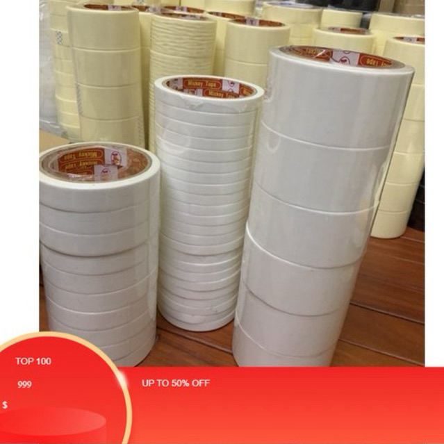 Băng dính 2 mặt combo 1 cây siêu dai siêu dính nhiều sizi để lựa chọn 5cmx 2cm x 1cm