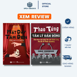 Sách Combo 2 Cuốn : Mặt Dày Tâm Đen + Thao Túng Tâm Lý Đám Đông - SBOOKS chính hãng
