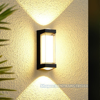 Đèn LED 16W  hiện đại gắn cột. cầu thang, đèn trang trí hắt tường, chống nước ngoài trời (0501)