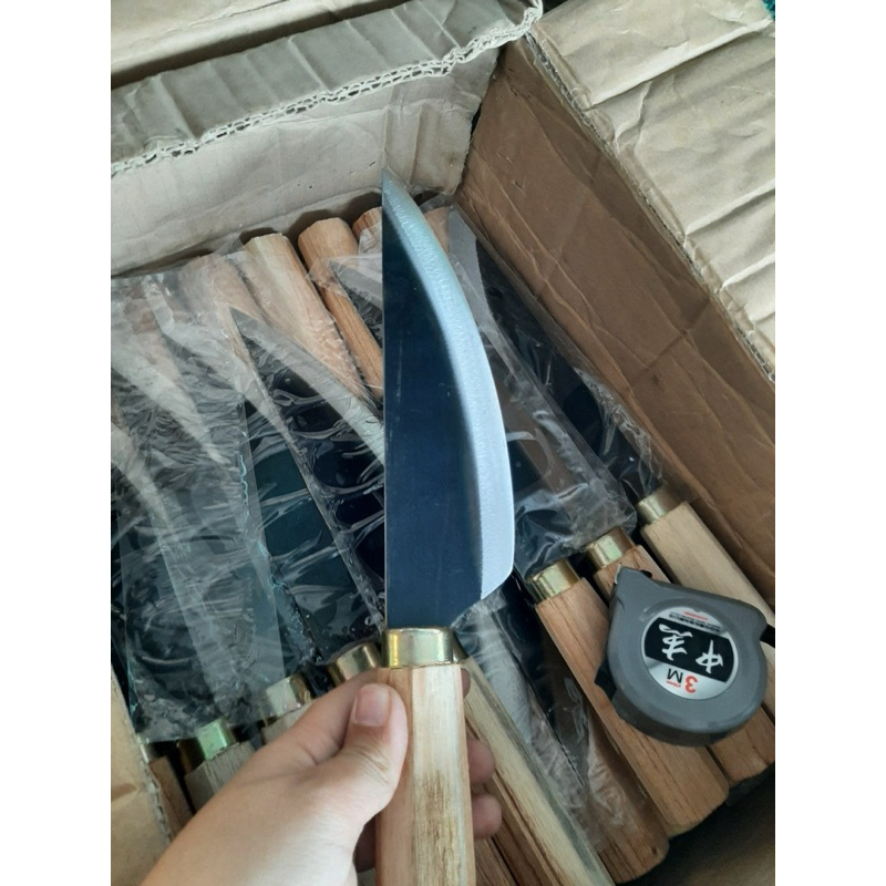 dao bầu lát thịt lợn