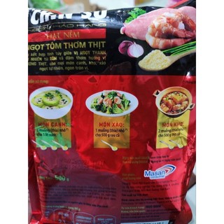 Hạt Nêm CHINSU Ngọt Tôm Thơm Thịt 500g