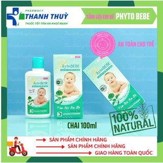 PHYTOBEBE [Chai 100-250ml] DUNG DỊCH TẮM RÔM SẢY EM BÉ