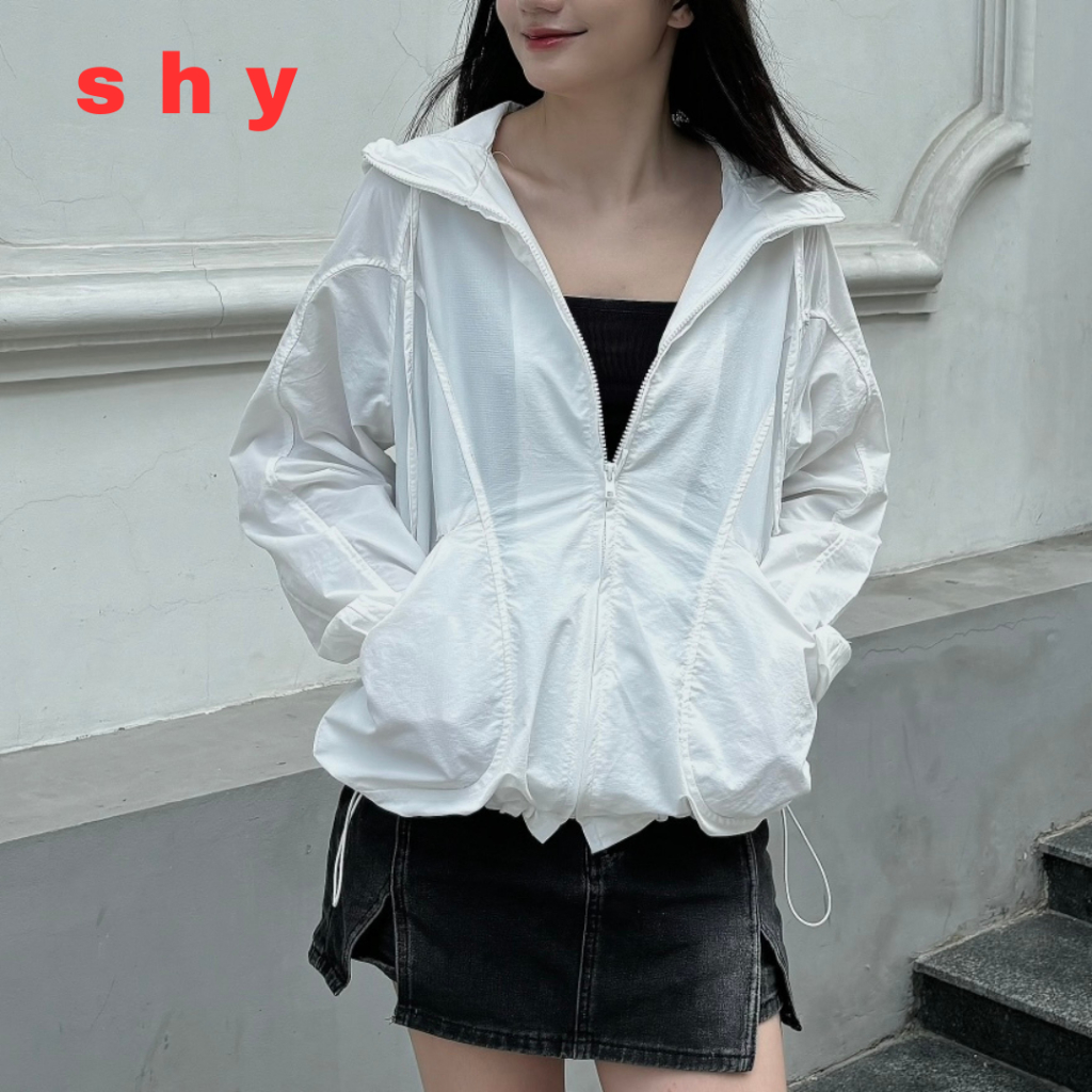 Áo Khoác Gió Nam Nữ 1 lớp, Vải Gió Nhăn Chống Nắng, Chống Gió 2024 Menswear Jacket | BigBuy360 - bigbuy360.vn