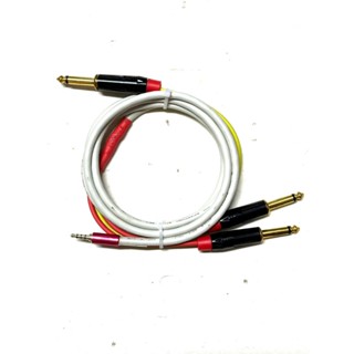 Dây livestream cao cấp hitachi nhật xịn 3 đầu 6 ly ra 3,5 cho mixer f4, f7, icon upod pro, solo dây chế pk 2 chiều