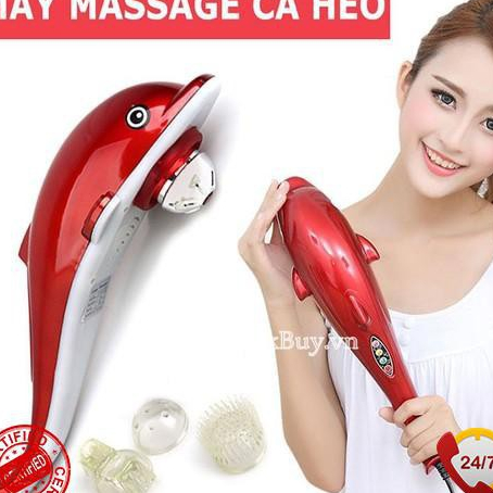 [Cá Heo Lớn] Máy Đấm Lưng ,Massage Cá Heo [Loại TO] .BX