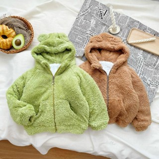 áo khoác lông Cừu cho bé chất lông mềm mịn ấm áp từ 10-26kg MINMIN BABY
