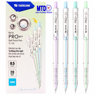 [FreeShip] GIÁ CHO 1 CÂY - Bút bi Thiên Long Pro 027 ,mã  hiệu TL-105 ( Với số lượng 20 cây=1 hộp sẽ được giảm giá ạ)