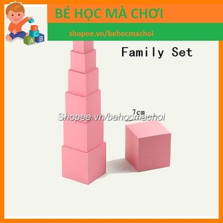 Tháp hồng Montessori (bản gia đình)