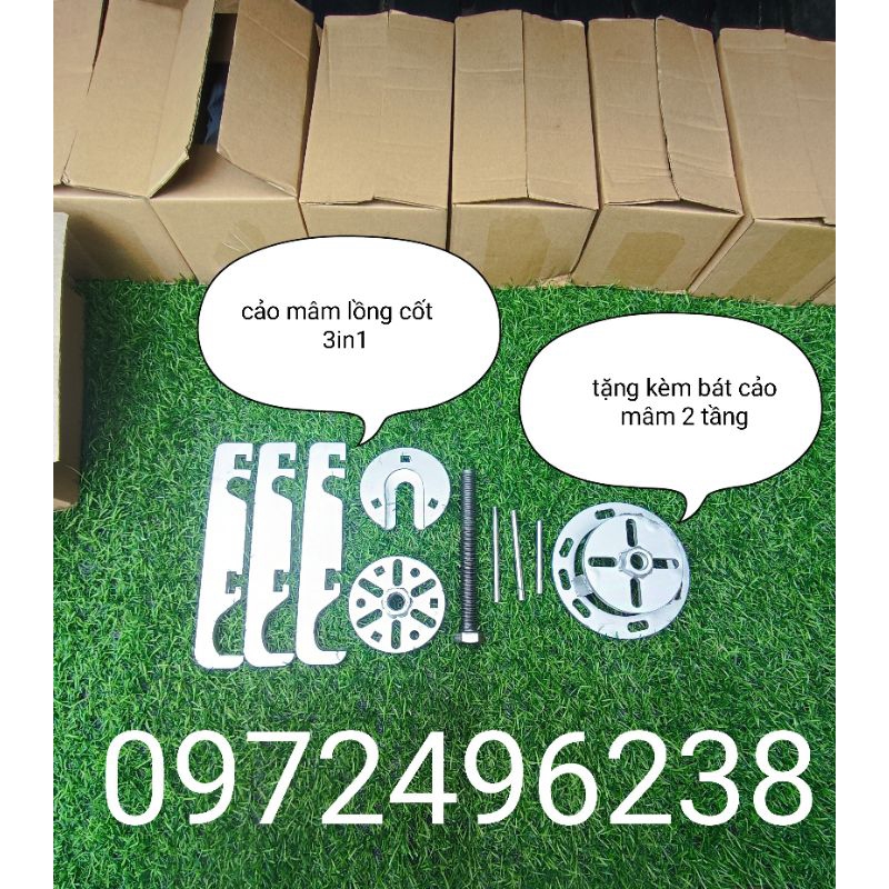 Cảo mâm lồng cốt 3in1