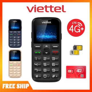 Điện thoại 4G Viettel Sumo G2, 2 Sim, phím số to rõ phù hợp cho người già - Hàng chính hãng
