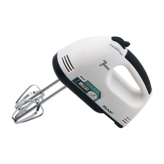 Máy đánh trứng trộn bột 2L RAF R.6637, có 7 tốc độ có thể điều chỉnh kèm âu trộn