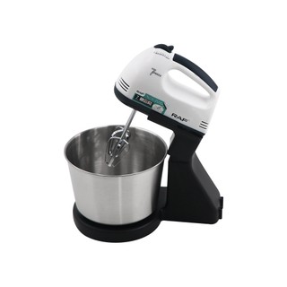 Máy đánh trứng trộn bột 2L RAF R.6637, có 7 tốc độ có thể điều chỉnh kèm âu trộn