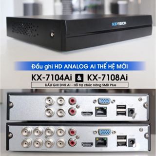 Đầu Ghi hình 4 kênh kbvision KX-7104Ai 5-in-1 - Hàng Chính Hãng - Vỏ Sắt,chinh hãng