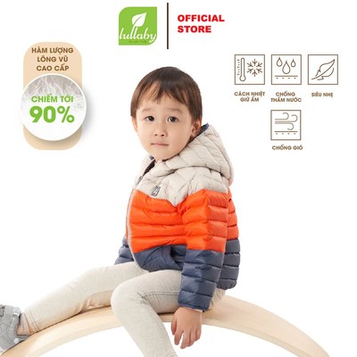 LULLABY - NH547M - Áo khoác lông vũ có mũ siêu nhẹ