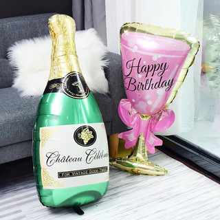 Bóng Ly Chai Champagne trang trí sinh nhật, party