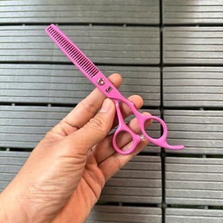 Bộ kéo cắt tóc hồng KAI600