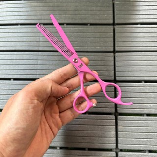 Bộ kéo cắt tóc hồng KAI600