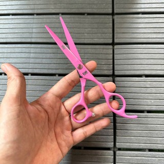 Bộ kéo cắt tóc hồng KAI600