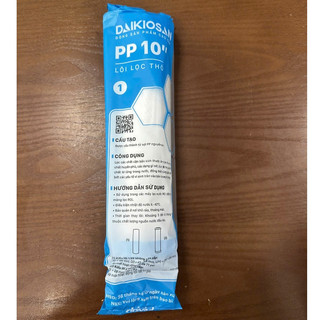 Lõi lọc nước số 1 (PP 10 inch 5 micron) /  số 3 (PP 10 inch 1 micron) dùng cho máy makano, daikiosan chính hãng Đại Việt