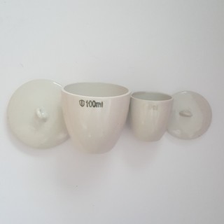 Chén sứ nung 30ml 50ml 100ml có nắp
