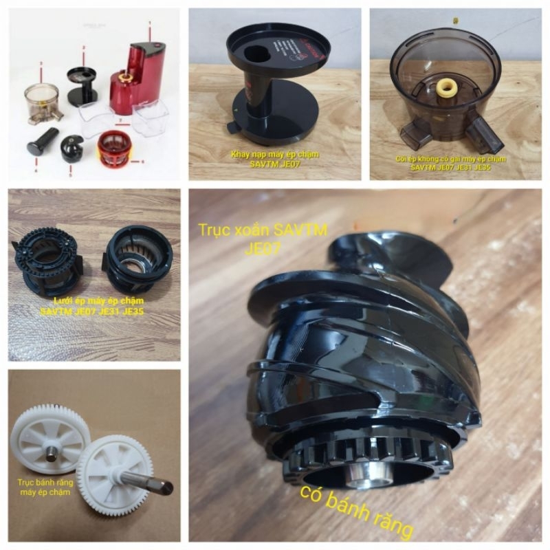 Phụ kiện máy ép chậm SAVTM JE07