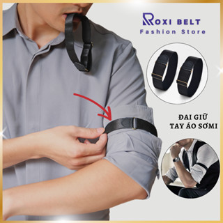 Đai Nịt Giữ Tay Áo Sơ Mi Bartender Garter - Dây Đeo Bắp Tay Nam Cuffup Cá Tính Roxibelt