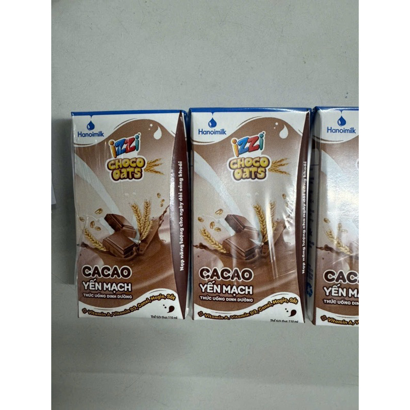Thùng 48 hộp Sữa Tiệt Trùng IZZI Ca cao yến mạch Choco Oats 100ml [HN giao hàng hoả tốc] - Ảnh 4