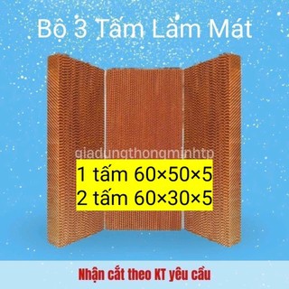 Tấm làm mát quạt hơi nước KT 60×50×5 và 2 tấm 60×30×5