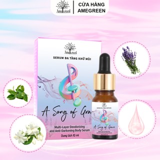 A song of grace serum đa tầng khử mùi amegreen - dưỡng trắng vùng da dưới cánh tay, ngăn mùi