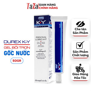 Gel bôi trơn Durex KY Jelly 50g (Mới) - Tăng khoái cảm.