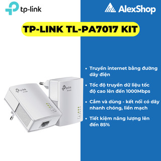 Bộ Chuyển Đổi Internet TP-Link TL-PA7017 KIT Qua Đường Dây Điện Giagbit AV1000