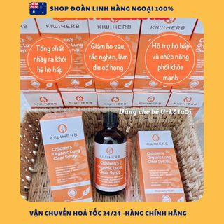  Siro Kiwiherb Children’s Organic Lung Clear Syrup Date xa 