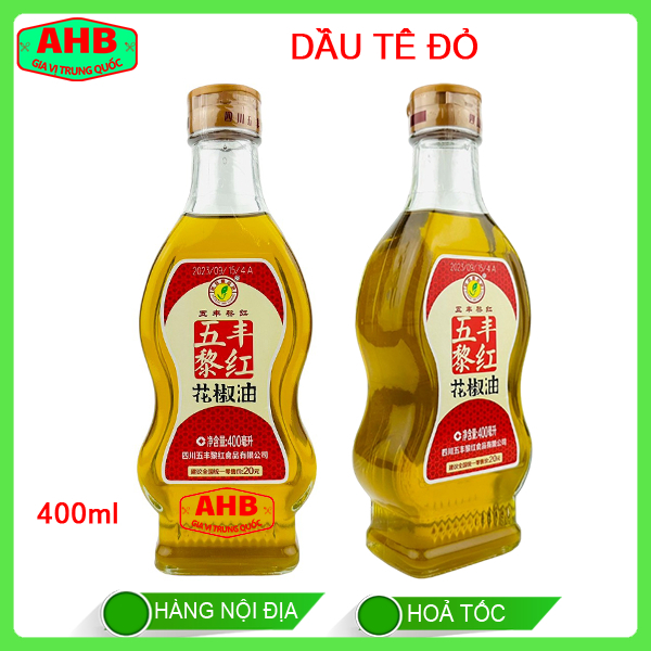 Dầu Tê Đỏ Chai 400ml Tứ Xuyên