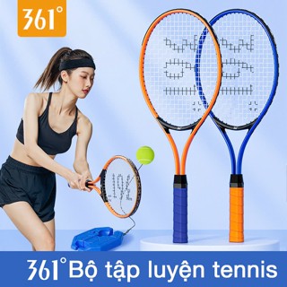 Vợt Tennis 361 Kèm Bộ Dụng Cụ Tập Tennis Tại Nhà Có Bóng Dây Đàn Hồi Đế Tập Tennis Cho Người Mới