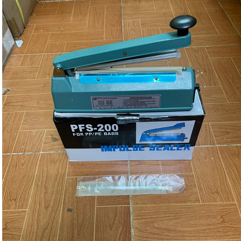 Máy han mieng tui 20cm 8MM vỏ sắt + 1 dây nhiệt 8mm 20cm