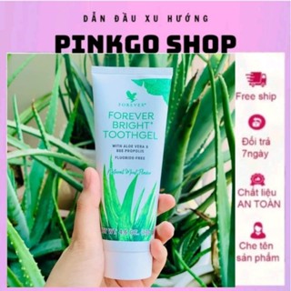 Kem Đánh Răng Forever Bright Lô Hội mẫu mới forever 028 flp giúp Trắng Răng và Giảm Viêm Lợi Hiệu Quả- Pinkgo Shop