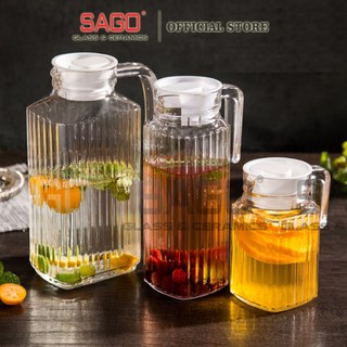Bình thủy tinh Sọc 500ml