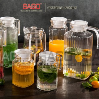 Bình thủy tinh Sọc 500ml