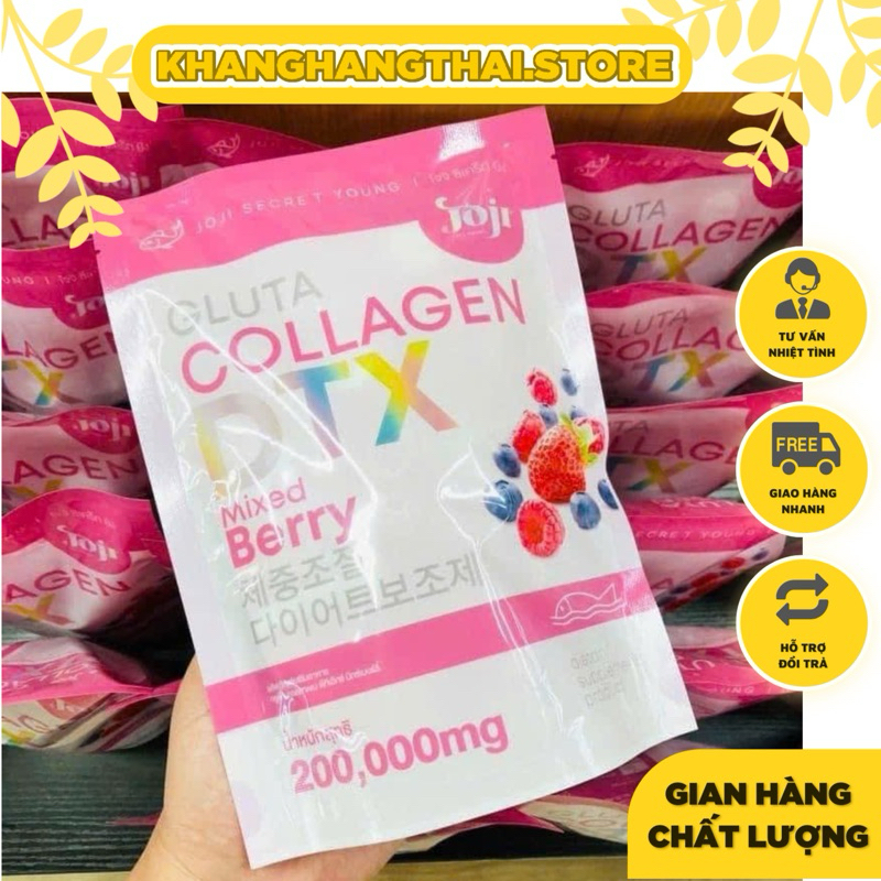 Bột uống colagen Dtx thái lan